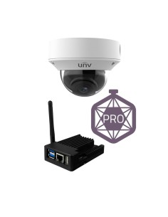KIT FOR CAPACITY CONTROL PRO - UNIVIEW CAMERA UV-IPCOUNT-Z-4 - PC WITH SF-SW-COUNT-MULTIROOM SOFTWARE(INSTALLED) - VIEW FROM AN