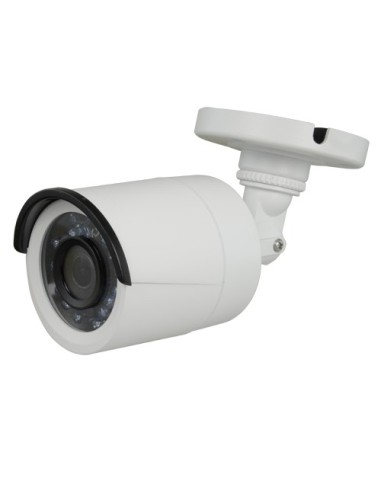 CÁMARA BULLET GAMA 1080P ECO - 4 EN 1 (HDTVI / HDCVI / AHD / CVBS) - 1/2.7&QUOT; BRIGATES© BG0806 - LENTE 3.6 MM - 18 LEDS SMD I