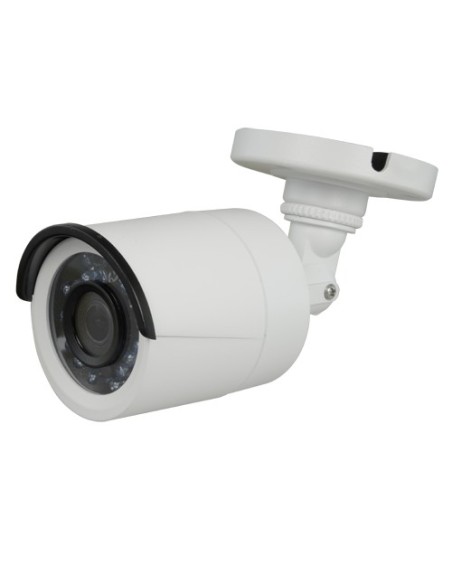 CÁMARA BULLET GAMA 1080P ECO - 4 EN 1 (HDTVI / HDCVI / AHD / CVBS) - 1/2.7&QUOT; BRIGATES© BG0806 - LENTE 3.6 MM - 18 LEDS SMD I