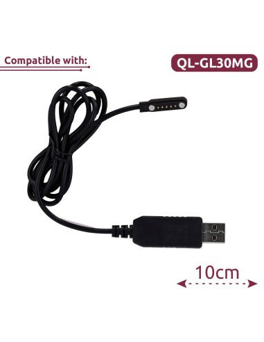 CABLE DE DATOS MAGNÉTICO - COMPATIBLE CON QL-GL30MG - LONGITUD 102CM