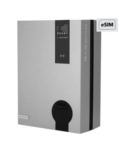 LADEGERÄT FÜR ELEKTROFAHRZEUGE - LEISTUNG 22KW / 32A / DREIPHASIG - VERBINDERTYP 2  - SCHUTZ IP55, IK10 - ÜBERWACHUNG DURCH DIE