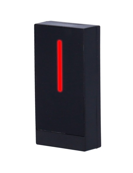 LECTOR DE ACCESO PARA MARCOS - ACCESO POR TARJETA EM - INDICADOR LED Y ACÚSTICO - WIEGAND 26/34 - COMPATIBLE CON EQUIPOS DE TERC