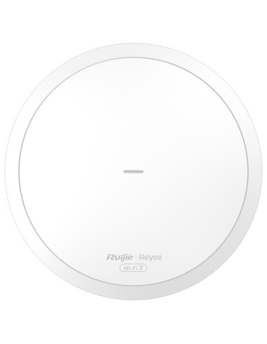 REYEE - AP OMNIDIRECCIONAL WI-FI 7 - FRECUENCIA 2.4 Y 5 GHZ / 160MHZ ANCHO DE CANAL - SOPORTA 802.11A/B/G/N/AC/AX/BE - RENDIMIEN