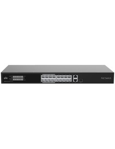UNIVIEW SWITCH POE CLOUD POE MANAGEABLE LAYER 2 - 16 POE802.3AF/AT + 1 UPLINK RJ45 +1 UPLINK COMBO - 16 RJ45 10/100 MBPS + 1 SF