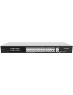 SWITCH MANAGEABLE CLOUD POE UNIVIEW - 24 POE802.3AF/AT + 2 LIAISON MONTANTE RJ45 + 2 SFP - 24 RJ45 GE + 2 GE + 2 SFP - 30W PAR 