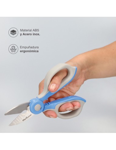 TIJERAS PROF.ELECTRICISTA DISEÑO ERGONOMICO-BLIST.