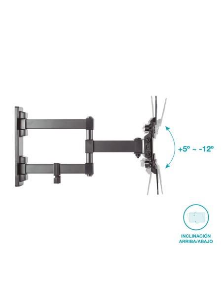 SOPORTE DE TELEVISION O MONITOR CON BRAZO 13" - 42" DOBLE