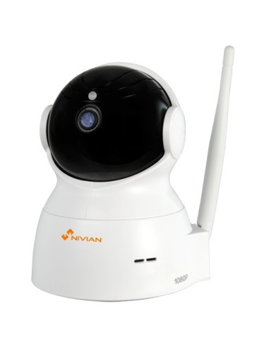 CÁMARA IP H.264 1080P PT - 4 LEDS IR ALCANCE 7 M - INSTALACIÓN PLUG&AMP;PLAY P2P - ETHERNET Y WIFI | APP ISMARTVIEWPRO - GRABACI