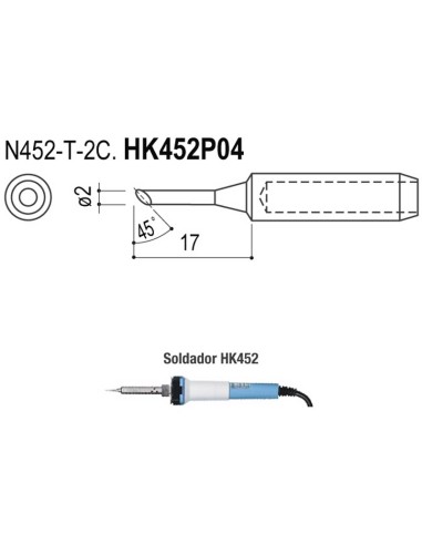 PUNTAS HK452 Y HK453 HK452P04