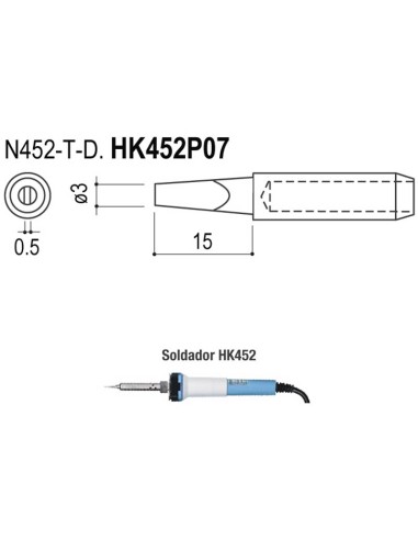 PUNTAS HK452 Y HK453 HK452P07