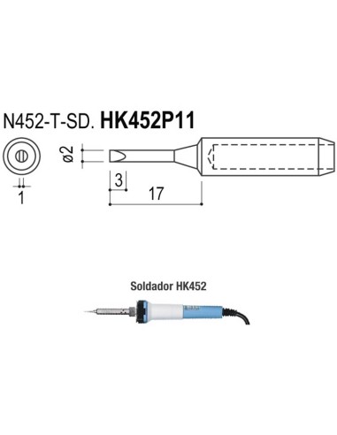 PUNTAS HK452 Y HK453 HK452P11