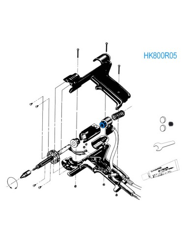 ESTACIONES REPAIR HAKKO HK700/HK800 HK800R05