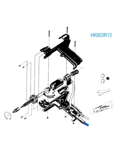 ESTACIONES REPAIR HAKKO HK700/HK800 HK800R13