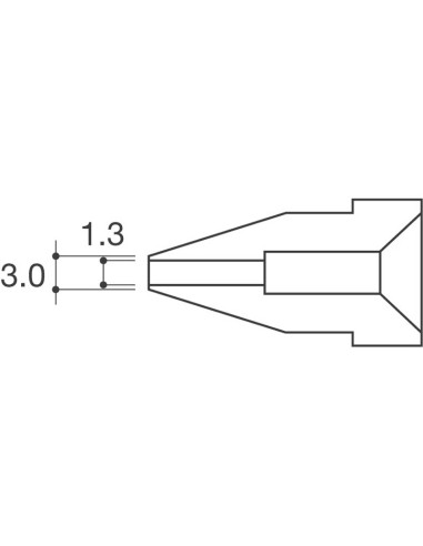 A1006 HK802P05 PUNTA 1,3 MM HK802/HK809