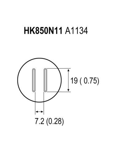 A1134 HK850N11 BOQUI SOP 7,5X18 MM HK850