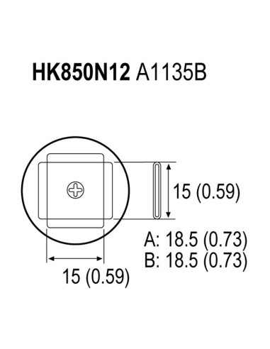 A1135 HK850N12 BOQUI PLCC 17,5X17,5 HK85