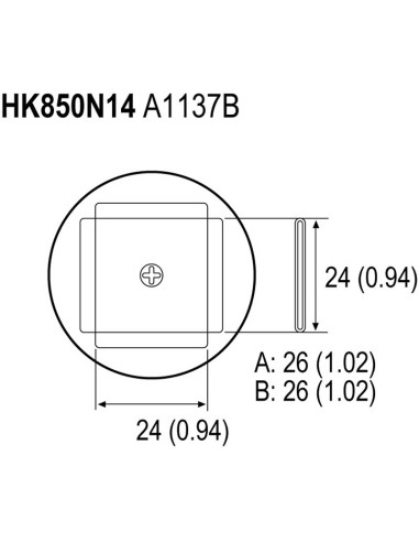 A1137 HK850N14 BOQUI PLCC 25X25 MM HK850