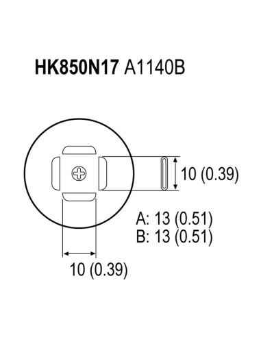 A1140 HK850N17 BOQUI PLCC 11,5X11,5 HK85