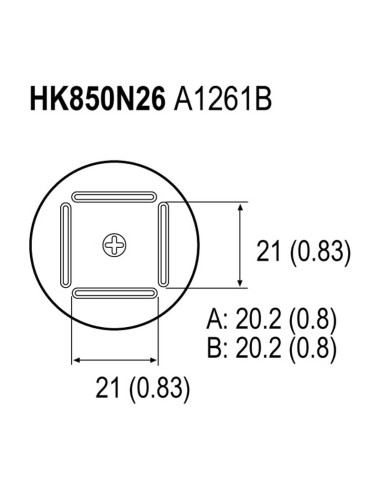 A1261B HK850N26 BOQUI QFP 20X20 MM HK850