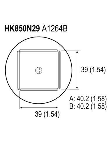 A1264B HK850N29 BOQUI QFP 40X40 MM HK850