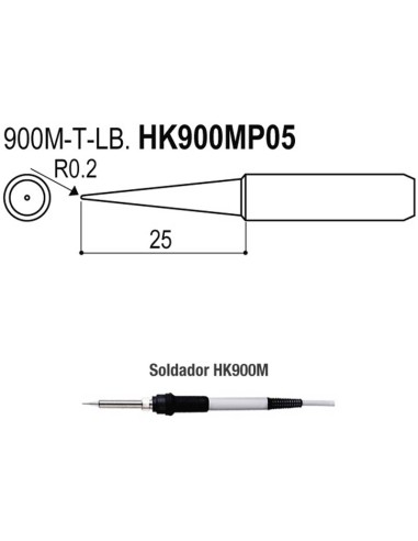 PUNTAS TIPO M/ESD. SOLDADORES HK900M/907