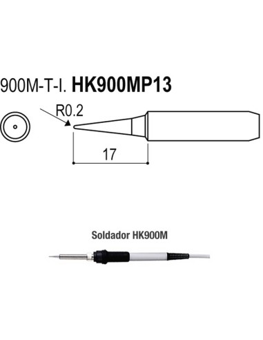 PUNTAS TIPO M/ESD. SOLDADORES HK900M/907