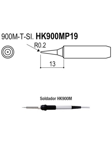 PUNTAS TIPO M/ESD. SOLDADORES HK900M/907