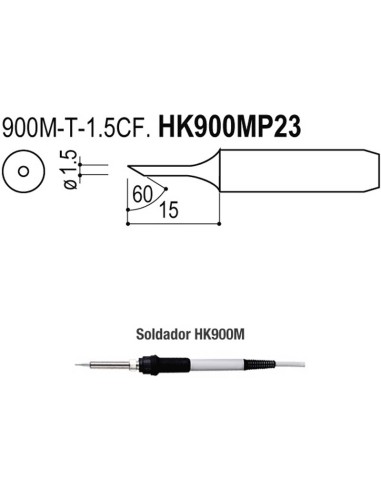 PUNTAS TIPO M/ESD. SOLDADORES HK900M/907