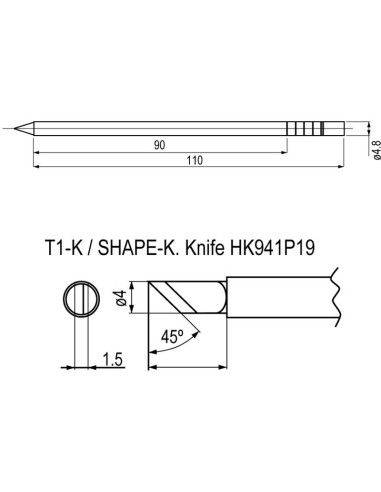 PUNTAS + RESISTENCIAS OPCIONALES PARA SOLDADOR HK911 HK941P19