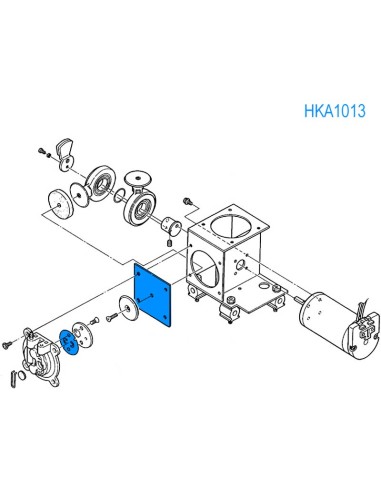 SET DE MEMBRANAS PARA BOMBA DE VACÍO HK7