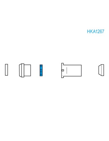 PRE FILTRO DE ALUMINIO HAKKO 808 HKA1267