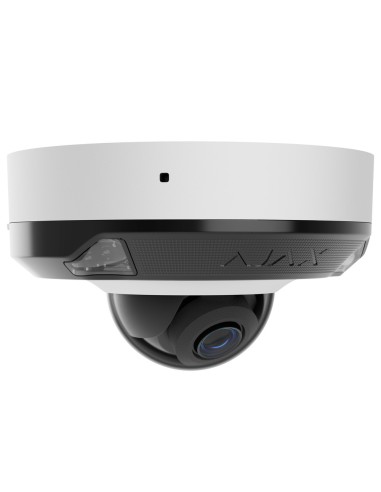 CÁMARA IP 5 MEGAPIXEL AJAX - 1/2.8&QUOT; PROGRESSIVE SCAN CMOS - LENTE 2.8 MM, RANURA MICROSD HASTA 256GB - IR15M | LUZ BLANCA 1