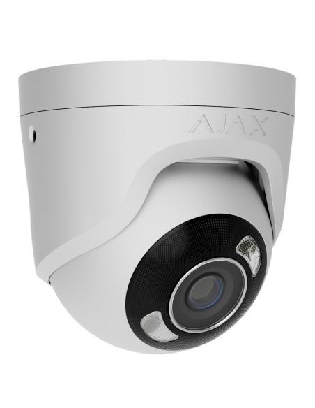 CÁMARA IP TURRET 5 MEGAPIXEL AJAX - 1/2.7&QUOT; PROGRESSIVE SCAN CMOS - LENTE 4 MM | RANURA MICROSD HASTA 256GB - IR 50M | LUZ B