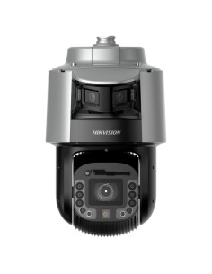 HIKVISION  - CÁMARA MOTORIZADA IP | GAMA PRO  - DOBLE LENTE (PANORÁMICA 6MPX + PTZ 4MPX) - LENTE PANORÁMICA 2.8 MM | LUZ BLANCA