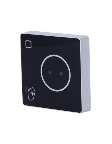 BLUETOOTH CONTACTLESS OUTPUT BUTTON - INFRARED SENSOR WITH LED INDICATOR - TESTED 1.000.000 USES  TUYA SMART APP - NO/NC/COM | 