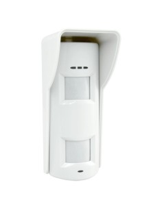 TRIPLE TECHNOLOGY PIR DETECTOR - ANTI-MASKING FUNCTION - VALID FOR EXTERIOR USE - 2 INFRARED, 1 MICROWAVES - DETECTION RANGE 10