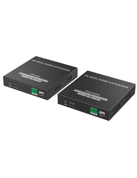 EXTENSEUR DE SIGNAL HDMI - PORTÉE 120 M - RÉSOLUTION 4K - AUTORISE LES CONNEXIONS 1:M