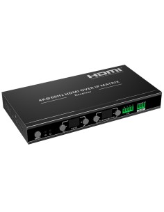 HDMI IP SIGNAL MATRIX - ENABLES NXM - RESOLUTION 4K - INCLUDE 1 RECEIVER