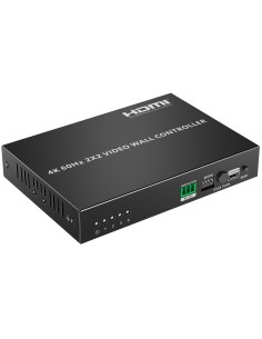 ELECTRONICA VIDEOWALL HDMI - VIDEOWALL 2X2 - PERMITE 1:4 - RESOLUCIÓN 4K