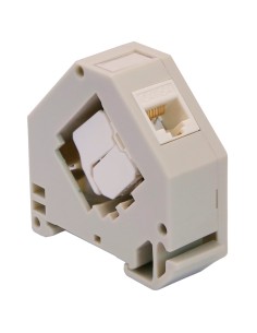 CONECTOR PARA CABLES UTP - CONECTOR SALIDA RJ45 - COMPATIBLE UTP CATEGORÍA 6A - FÁCIL INSTALACIÓN SIN NECESIDAD DE HERRAMIENTAS