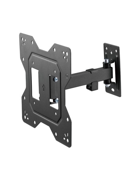 SUPPORT WITH ARM - SUPPORTED WEIGHT 30KG - VESA 100X100MM - VESA 200X200MM - DISTANCE TO WALL: 56~204MM - TILT -8º / +5º