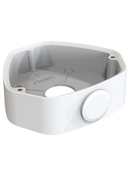 CAJA DE CONEXIONES MILESIGHT - PARA CÁMARA MINI DOMO ANTIVANDÁLICA - INSTALACIÓN EN TECHO O PARED - PASADOR DE CABLES BASE - 121