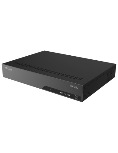 MILESIGHT 4K POE NVR 7000 SERIES - RESOLUCIÓN MÁX. 4K | 32 CANALES / 24 PUERTOS POE - ANCHO DE BANDA 256/256MBPS - SALIDA 4K HDM