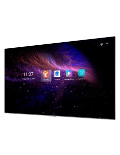 MONITOR 115" - RESOLUTION 4K - ANDROID 14 - 16/7 - FREE SCREEN SHARING APP - AUDIO WITH TOTAL POWER OF 120W