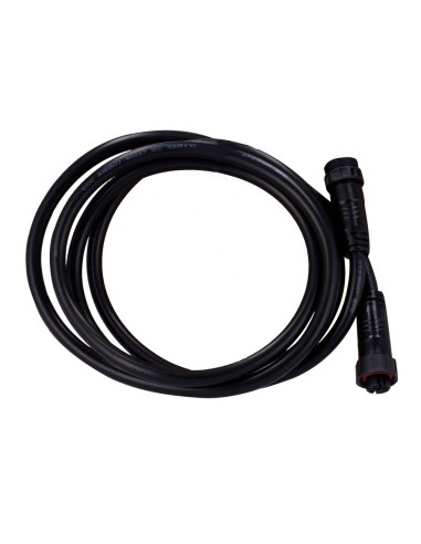 SAFIRE - CABLE DE EXTENSIÓN - ENTRE PANEL SOLAR Y BATERÍA - LONGITUD 2 METROS - COMPATIBLE CON KITS SOLARES DE SAFIRE