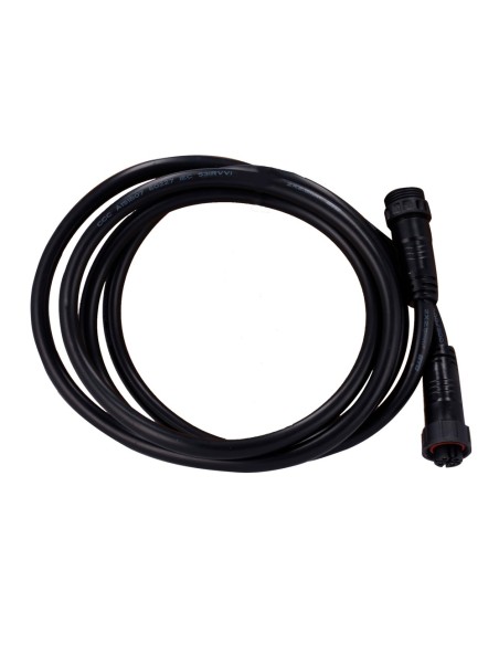 SAFIRE - CABLE DE EXTENSIÓN - ENTRE PANEL SOLAR Y BATERÍA - LONGITUD 2 METROS - COMPATIBLE CON KITS SOLARES DE SAFIRE