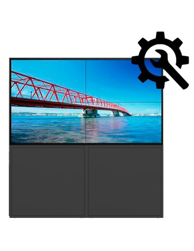 KIT PERSONALIZABLE - KIT VIDEOWALL MXN - INCLUYE MONITORES - INCLUYE SOPORTE A SUELO - PERSONALIZA TU VIDEOWALL  - DAISY CHAIN A