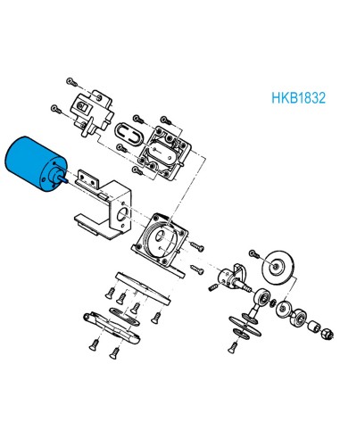 MOTOR DE BOMBA DESOLDADOR HK808 HKB1832