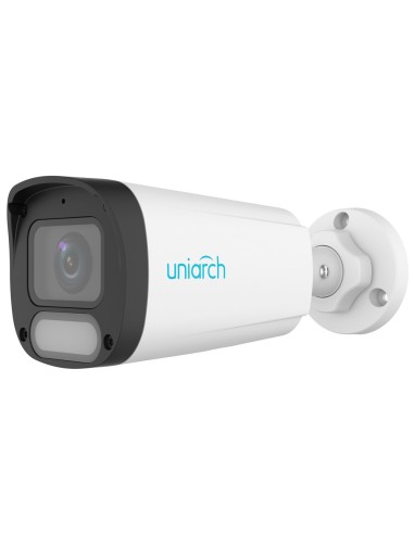 CÁMARA IP BULLET | UNIARCH - 2 MP | LENTE 2.8 MM | MICROSD 512 GB - LUZ BLANCA 30 M | WDR 120 DB - COLOR HUNTER CON TECNOLOGÍA W