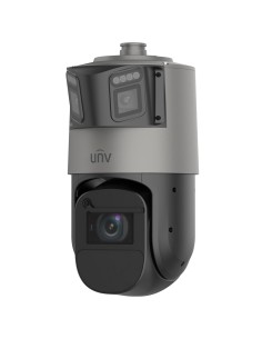 CÂMARA IP PANORAMIC DUAL LENS + PTZ - DETALHE: 6 MP | LENTE 2.2MM | LUZ BRANCA 30M - PANORAMA: 4 MP | LENTE 6~252MM | IV 350M -